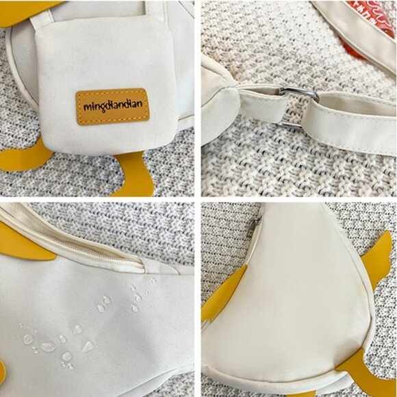 Charming Kawaii Duck Crossbody Bag – Lightweight Purse for Young Girls - Picture 4 of 7